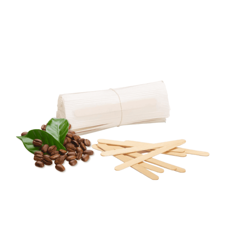 500 Palette Palettine in legno 7.8 cm per caffe imbustate singolarmente